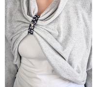 T& Belle ; Black Leopard Print Breastfeeding Clothing Clip