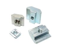 T Block Square Nut M3 M4 M5 M6 M8 T Nut T-Track Sliding Hammer Nut for 2020 3030 Aluminum Connection Profile 3d printer(2020-M3-100PCS)