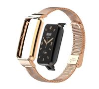 T-BLUER Compatible for Xiaomi Mi Band 7 Pro Strap,Mi Band 7 Pro Stainless Steel Metal Replacement Band Straps Watchband Accessories for Miband 7 Pro Smart Bracelet