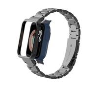 T-BLUER Compatible for Xiaomi Mi Watch Lite/Redmi Watch Lite Strap,Stainless Steel Metal Replacement Band Bracelet Wristband Accessories for Xiaomi Mi Watch Lite/Redmi Watch Fitness Tracker