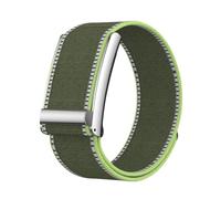 T-BLUER Nylon Sport Bands Compatible with Whoop 5.0 One/Peak/Life Straps, Adjustable Waterproof Breathable Replacement Wristbands Band for Whoop Band 5.0(Not Compatible with Gen 4) (Green)