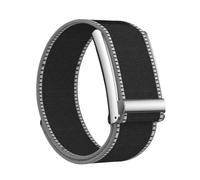T-BLUER Nylon Sport Straps Compatible with Whoop 5.0 One/Peak/Life Arm Bands, Adjustable Waterproof Breathable Replacement Wristbands Band for Whoop Band 5.0(Not Compatible with Gen 4) (Black)