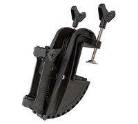 T-BOKO Bracket and Hinge Assembly, Boat Kayak Electric Trolling Motor Bracket, Inflatable Outboard Assembly Clip, Black