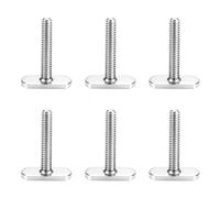 T Bolts for Kayak Track/Rail Mount, Kayak Track Accessories Screws 1.5 Inch Long, Nuts 1/2 Inch Wide, Kayak Hardware T-Slot Bolts 6 Pack