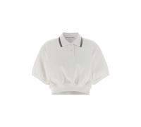 T BY ALEXANDER WANG Intarsia Collar Polo Shirt S