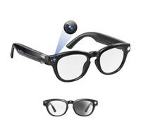 T.Chilyn Update AI Smart Glasses with Camera 2000W AI Real-Time Translation, Bluetooth Audio - Smart Glasses with Camera, Hands-Free Video Recorder for Travel, Sports, Outdoor Use