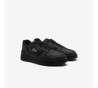 T Clip Set Low Top Trainers in Leather Black