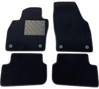 T-Cross mats from 2017 onwards made to measure non-slip reinforced rubber heel pad with fastening buttons