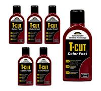 T-Cut Color Fast Dark Red Ceramic Wax Polish Scratch Remover Colour Enhancer X6