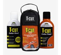 T-Cut Color Fast Red Ceramic Wax Polish Scratch Remover 500Ml + Paint Sealant