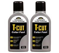 T-Cut Color Fast Silver Ceramic Wax Polish Scratch Remover Colour Enhancer X2
