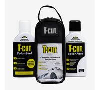 T-Cut Color Fast White Ceramic Wax Polish Scratch Remover 500Ml + Paint Sealant