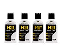 T-Cut Color Fast White Ceramic Wax Polish Scratch Remover Colour Enhancer X4