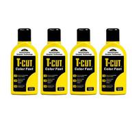T-Cut Color Fast Yellow Ceramic Wax Polish Scratch Remover Colour Enhancer X4