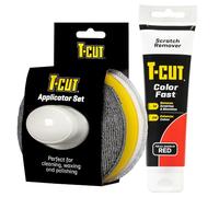 T-Cut CSR150 Red Scratch Remover Color Fast Paintwork Restorer Car Polish - 150g plus a Wax Applicator Set with Handle* 6 Colours Available
