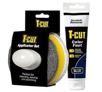 T-Cut CSU150 Blue Scratch Remover Color Fast Paintwork Restorer Car Polish - 150g plus a Wax Applicator Set with Handle* 6 Colours Available