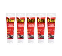 T-Cut Headlight Cleaning Polish Restores Yellowed & Scratched Light Lenses X4