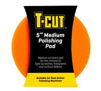 T-Cut 5" Medium Polishing Pad - Professional Finish Made Easy - Ideal for Dual Action Polishers - Removes Defects, Enhances Shine