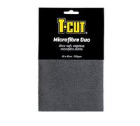 T-Cut Microfibre Duo Pack - Edgeless & Ultra-Soft Cloths for Car Detailing - Reusable, Versatile, Ideal for T-Cut Range