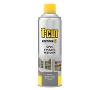 T-Cut uPVC & Plastic Restorer 500ml - Plastic Cleaner & Restorer for uPVC Frames, Garden Furniture & Hard Plastics - Removes Oxidation, Grime & Marks - Restores Colour & High-Gloss Finish