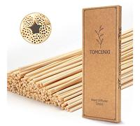 T&Cx 120PCS Reed Diffuser Sticks,25cm Natural Rattan Sticks,Reed Diffuser Replacement,Essential Oil Aroma Diffuser Replacements for Home, Office