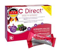 T&D iC Direct Iron, no Water 20 stickpack, Easy to use, Elderberry Flavour with Micro-pellets - no Metal Taste