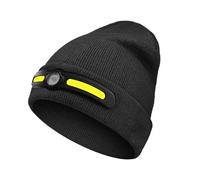 ?t delampe Frontal? USB Rechargeable - Acrylic Fiber - 1200mAh | 3Modes HandFree Light Beanie Hat | CType Hat with Warm and Soft Headlamp for Christmas Gift Women Men Teens