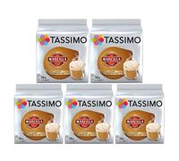 Tassimo Marcilla Cafe Con Leche (Cafe au Lait), 5 packs of 16 T-Discs, 80 Servings total