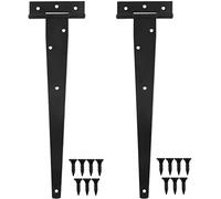 T Duty Hinges Heavy, 2 Pack Triangular Tee Slotted Bearing Door Hinge 6-12 inches(12inch)