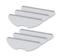 T/F For Tapo RVA300 RV30 Plus, RV30, RV10 Plus, RV10 Robot Vacuum Washable Mop Cloth Washable Mop Cloth, 6 set