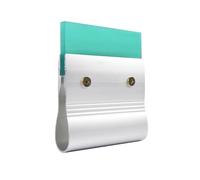 T&F Screen Printing Squeegee Aluminum Ink Scraper for Screen Printing, 1 PC (Square-Cut, 10cm)