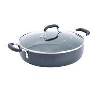 T-fal B36282 Nonstick Deep Covered Everyday Pan with Ergonomic Stay-Cool Handles Cookware, 12-Inch, Black