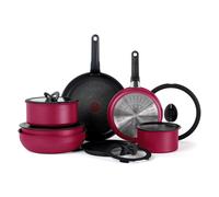 T-fal Ingenio Expertise Non Stick Cookware Set 14 Piece Induction Oven Broiler Safe 500F Cookware Pots and Pans Set RV Camping Frying Pans Dis