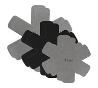 T-fal Textiles 92090 Cookware Protector, 6 Piece Set, Polyester, Black