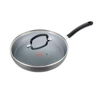 T-fal Ultimate Hard Anodized Nonstick Fry Pan With Lid 10 Inch Oven Broiler Safe 400F Lid Safe 350F Cookware Kitchen Home Versatile Frying Pan