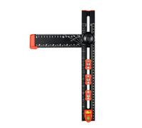 T for Joinery, Adjustable Carpentry Tools, Drawing for Positioning Drilling with Guide | För Bokälskare & Bokmal