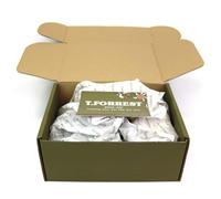 T.Forrest 100% Natural Dog Treats Selection Box - 29 Pieces, Grain-Free, High Protein & Long-Lasting Chews - 1.8kg