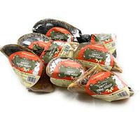 T forrest 8 x 100% Natural, Air Dried Dog Treats - 8 Empty Hooves - Produced in UK