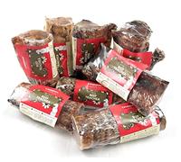 T forrest 8 x 100% Natural, Air Dried Dog Treats - 8 x Beef Tracheas (unfilled) - Produced in UK
