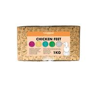 T.Forrest Air-Dried Chicken Feet for Dogs 1kg - 100% Natural, High Protein, Grain Free, Long Lasting Healthy Dog Treats