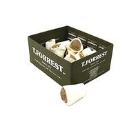 T.Forrest Air-Dried Chicken Filled Bones for Dogs 3" (15 Pack) - 100% Natural, Long Lasting, Grain Free, UK Made Dog Treats
