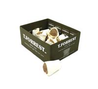 T.Forrest Air-Dried Chicken Filled Bones for Dogs 3" (15 Pack) - 100% Natural, Long Lasting, Grain Free, UK Made Dog Treats