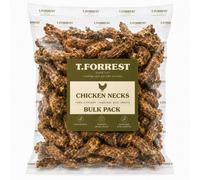 T.Forrest Air-Dried Chicken Necks for Dogs 2kg - 100% Natural, High Protein, Grain Free, Long Lasting Dog Treats