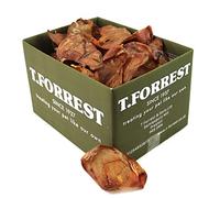 T.Forrest British Dried Whole Pig Ears for Dogs (10 Pack) - 100% Natural, Long-Lasting, High Protein & Grain-Free Dog Treats