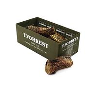 T.Forrest British Meat Filled Beef Trachea for Dogs (20 Pack, 10-15cm) - 100% Natural, Air-Dried & Grain-Free Treats