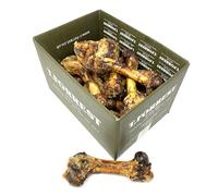 T.Forrest Roasted Pork Bones for Dogs - 25 Pack - 100% Natural, Long Lasting, Grain and Gluten Free Chews