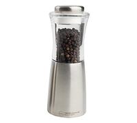 T&G 11717 CrushGrind Apollo Clear Acrylic and Stainless Steel Pepper Mill, 15 cm Clear Acrylic/Stainless Steel