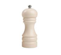 T&G Classic Capstan Hevea Salt Mill with Gloss Finish, 15 cm, Cream