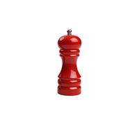 T&G Classic Capstan Hevea Salt Mill with Gloss Finish, 15 cm, Red, 16801