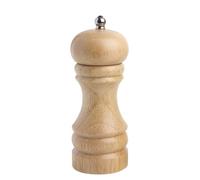 T&G Classic Capstan Natural Hevea Pepper Mill, 15 cm